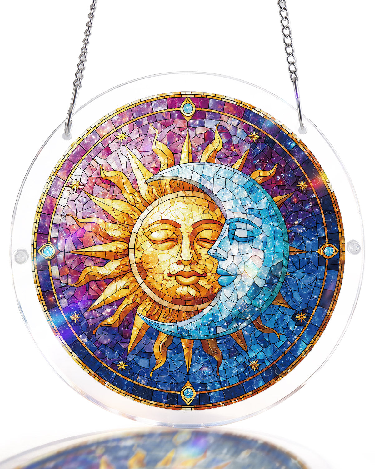 kaayee-suncatcher-puzzle-sun-and-moon-acryl-fensterbild image 1
