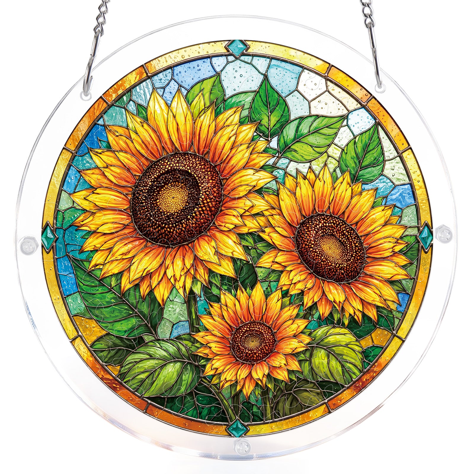 kaayee-suncatcher-sunflower-radiance-fensterbild-large-blume image 7