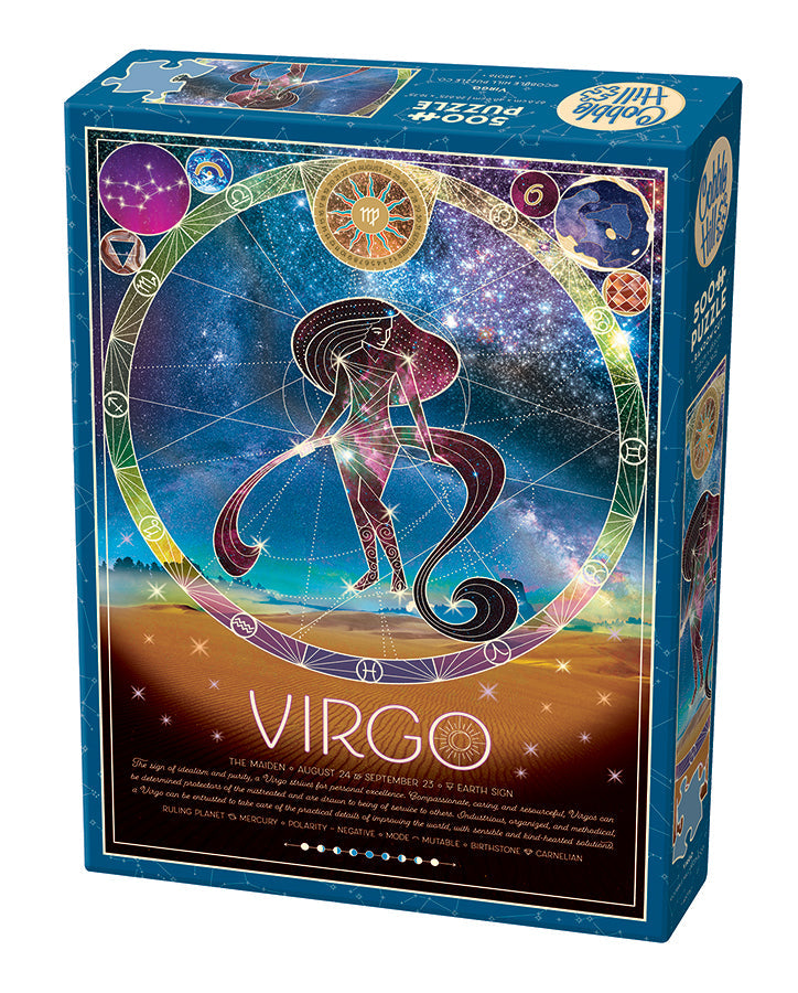 cobble-hill-virgo-500-teile-puzzle-sternzeichen-jungfrau image 1