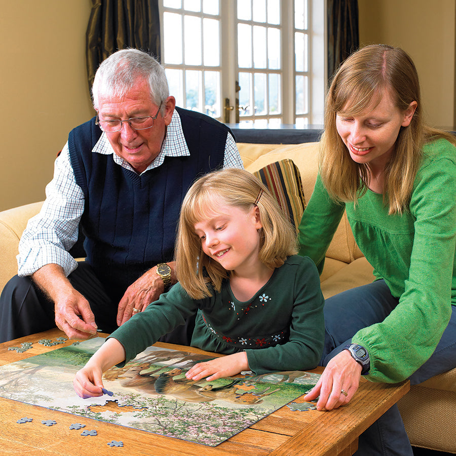 cobble-hill-family-pieces-350-horse-family-puzzle-350-teile-pferde image 5