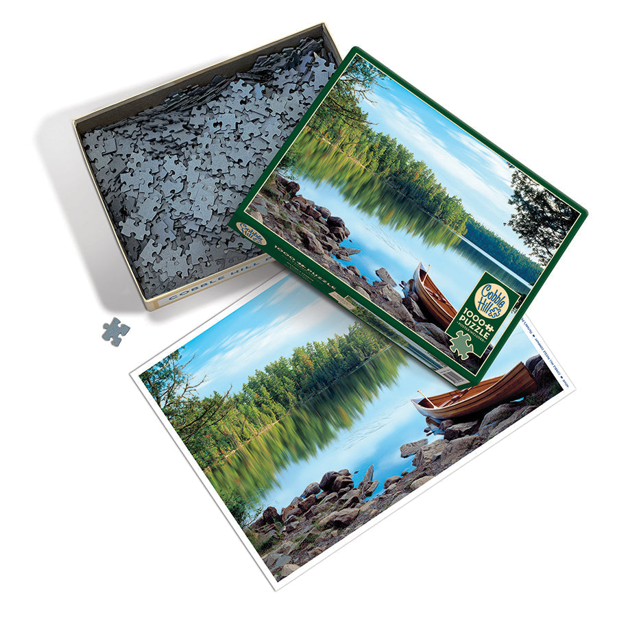 cobble-hill-nature-s-mirror-1000-teile-puzzle-bergsee image 3