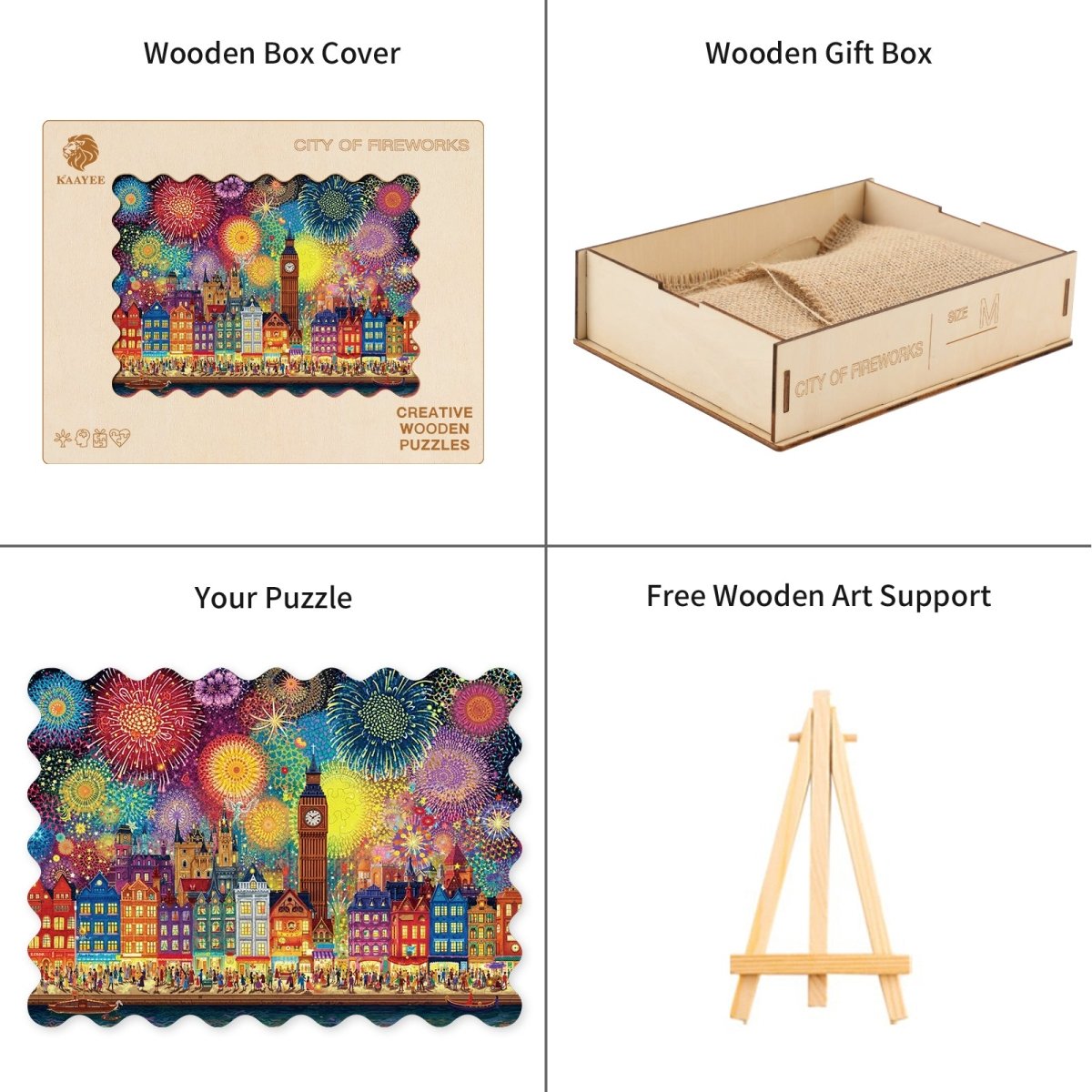 kaayee-wooden-puzzle-city-of-fireworks-holzpuzzle-m-stadt-nacht image 4