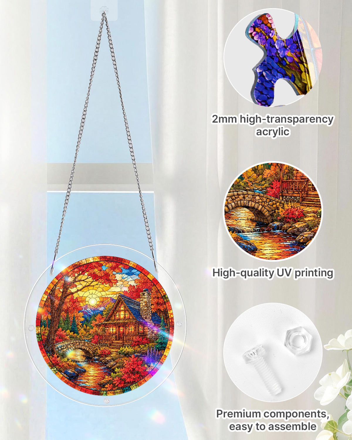 kaayee-autumn-cabin-suncatcher-fensterbild-medium image 4