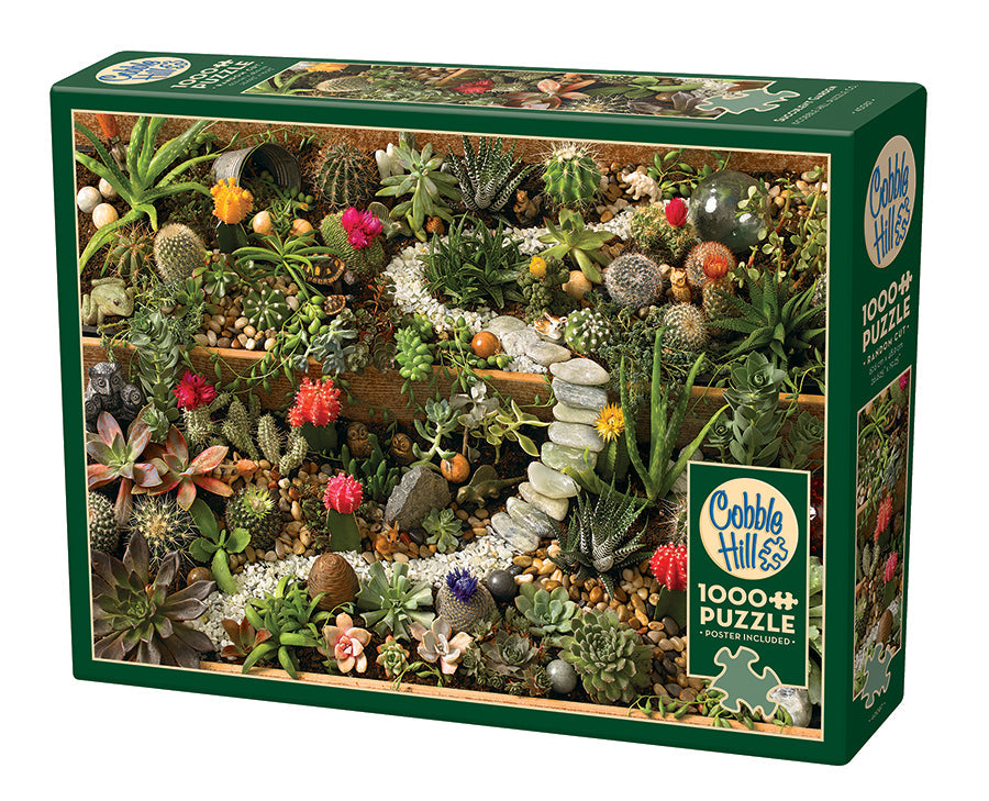 cobble-hill-1000-teile-succulent-garden-puzzle-sukkulenten image 1
