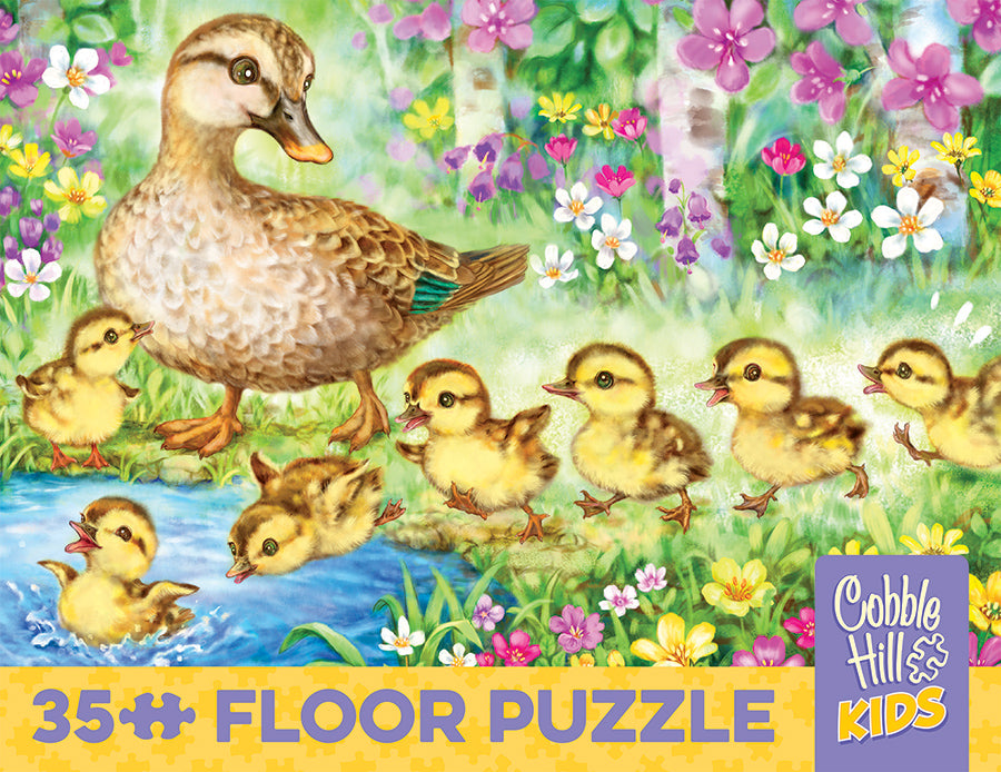 cobble-hill-ducklings-bodenpuzzle-35-teile-entenk-ken image 3