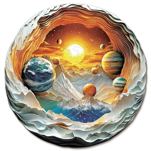 kaayee-planet-travel-wooden-puzzle-holzpuzzle-medium-rund image 1