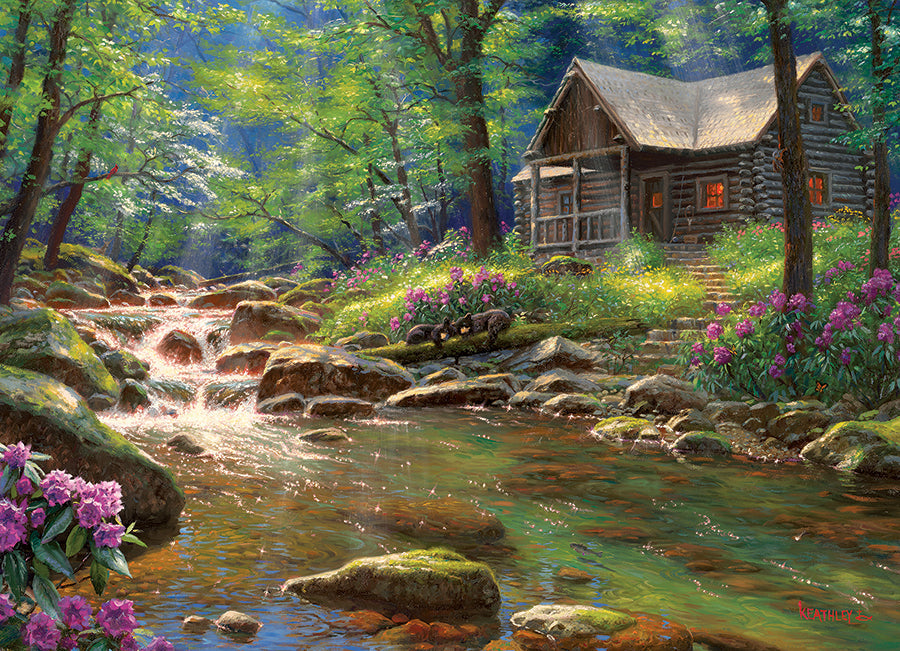 cobble-hill-1000-piece-fishing-cabin-puzzle-1000-teile-h-tte image 2