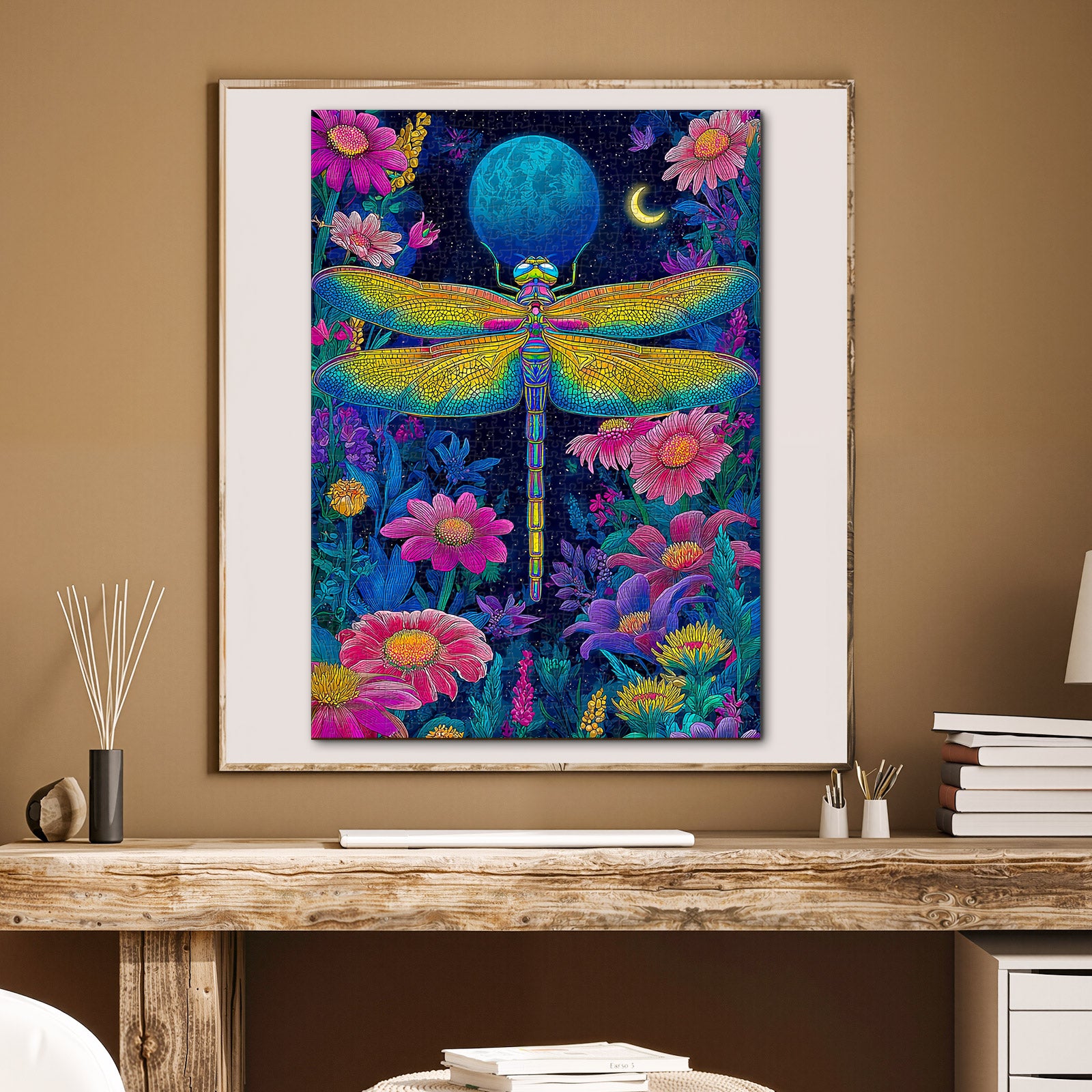 kaayee-moonlit-dragonfly-1000-teile-puzzle-standard image 5