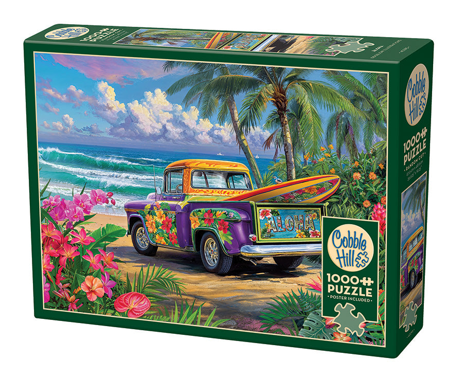 cobble-hill-aloha-1000-teile-puzzle-hawaii-strand image 1