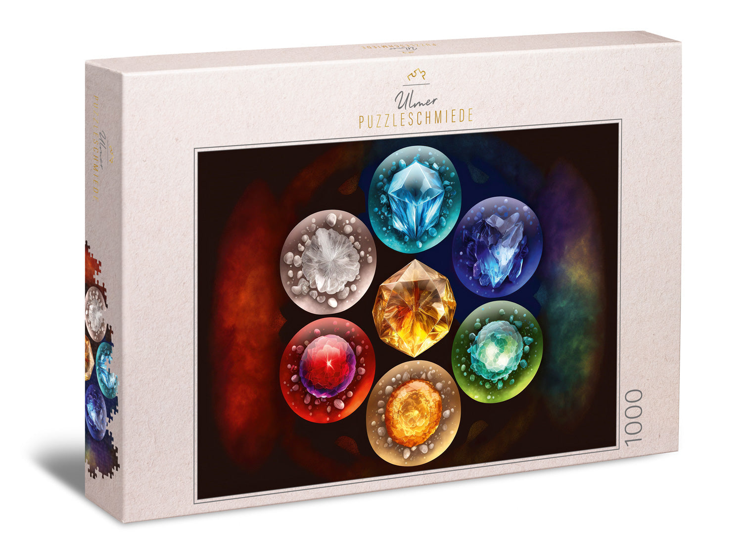 ulmer-puzzleschmiede-chakra-steine-puzzle-1000-teile-yoga image 1