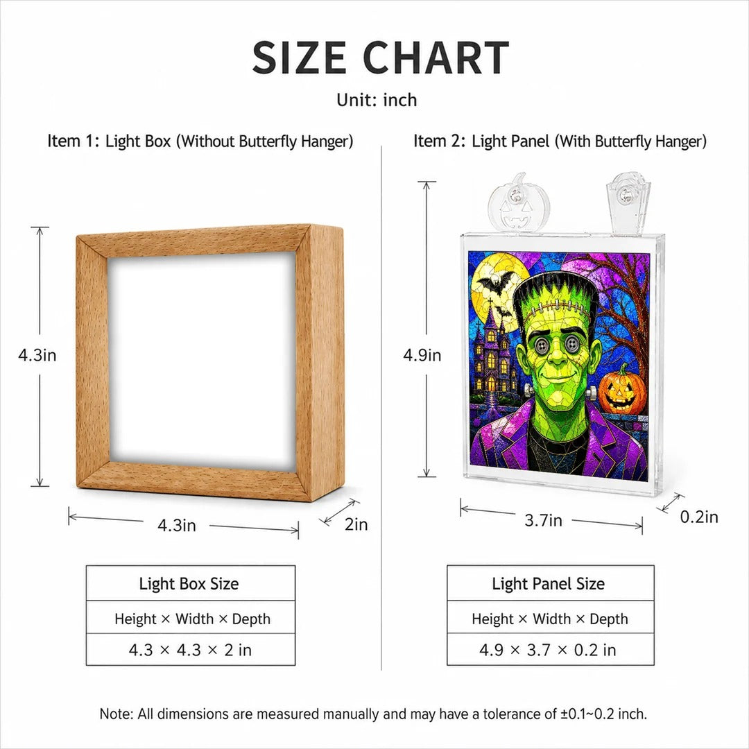 kaayee-frankenstein-acryl-puzzle-nachtlicht-holzrahmen-halloween image 4