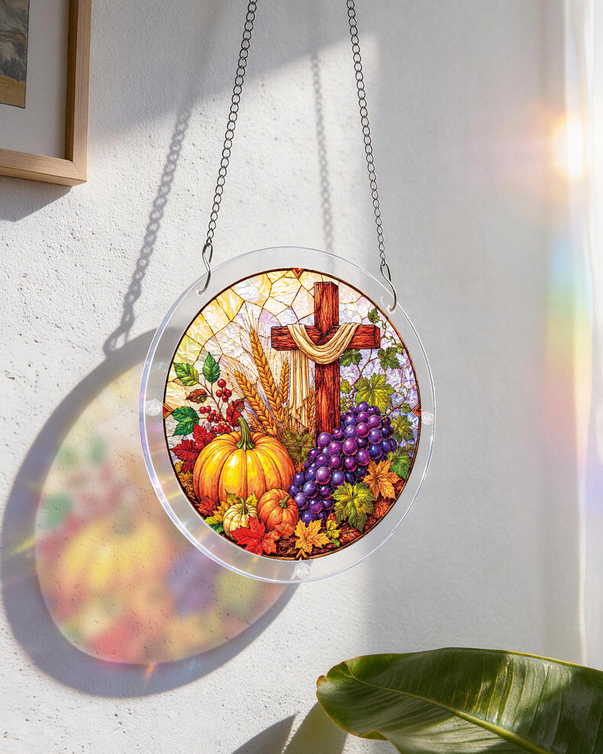 kaayee-suncatcher-puzzle-harvest-blessings-fensterbild-acryl-herbst image 8