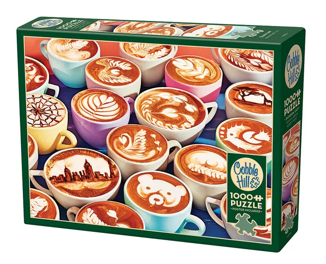 cobble-hill-1000-teile-baristart-puzzle-kaffee-latte image 1