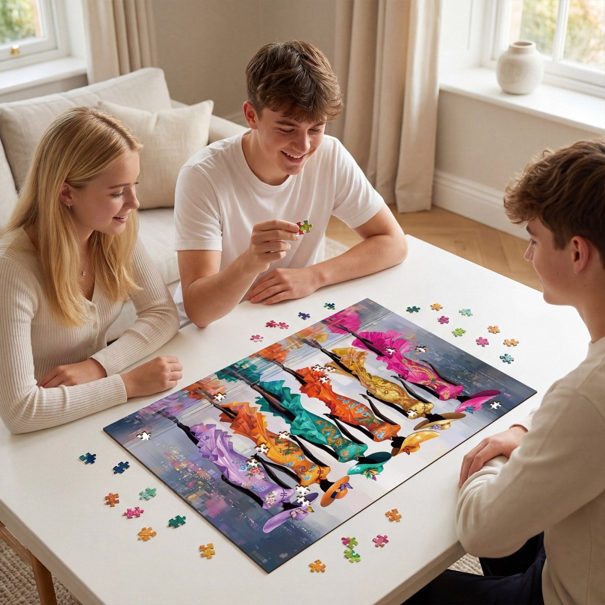 kaayee-splendor-in-silk-kartonpuzzle-1000-teile-standard-edition image 8