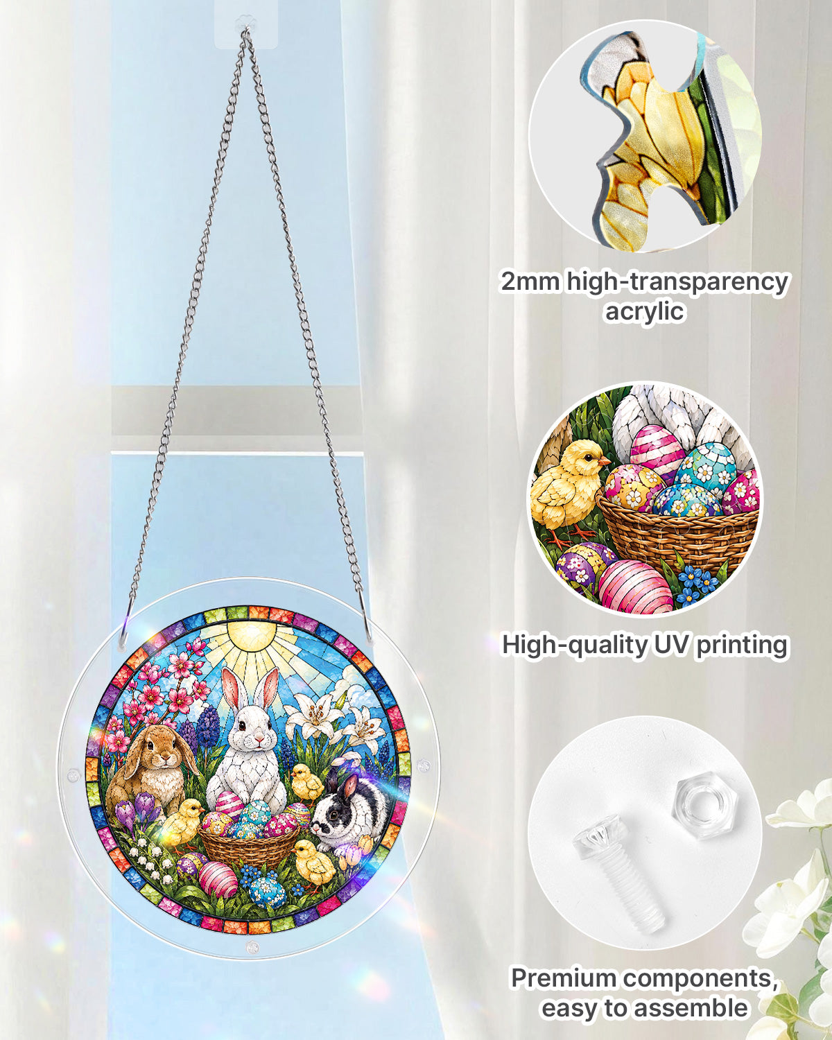kaayee-suncatcher-spring-bunny-garden-fensterbild-medium image 4