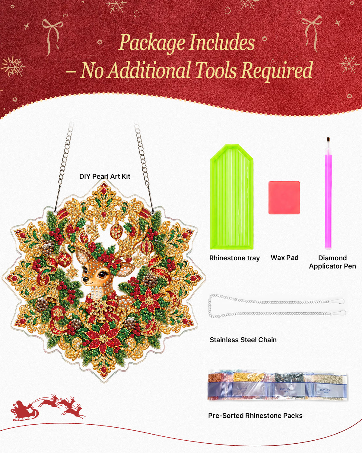 kaayee-suncatcher-puzzle-christmas-deer-fensterbild-20-cm image 5