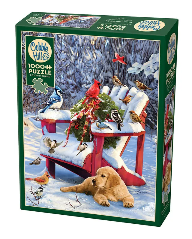 cobble-hill-1000-piece-warm-winter-s-day-puzzle-1000-teile-winter image 1