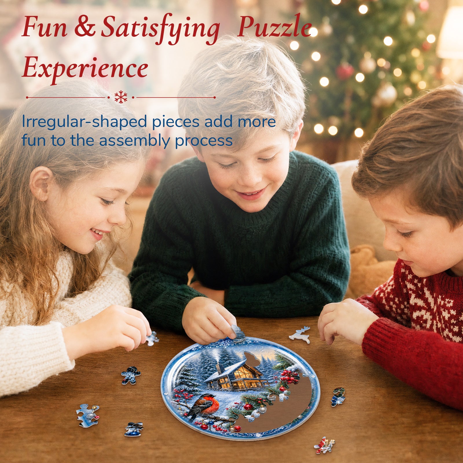 kaayee-cozy-christmas-woodland-suncatcher-puzzle-mini-acryl image 2