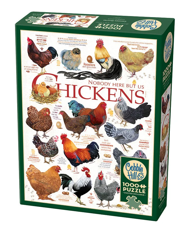 cobble-hill-chicken-quotes-puzzle-1000-teile-h-hner image 1
