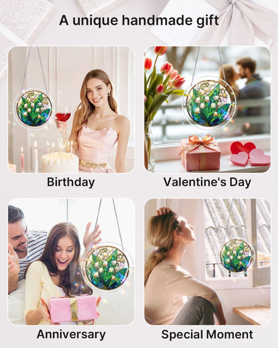 kaayee-suncatcher-puzzle-secret-lily-valley-light-puzzle-small-18-8-cm image 6