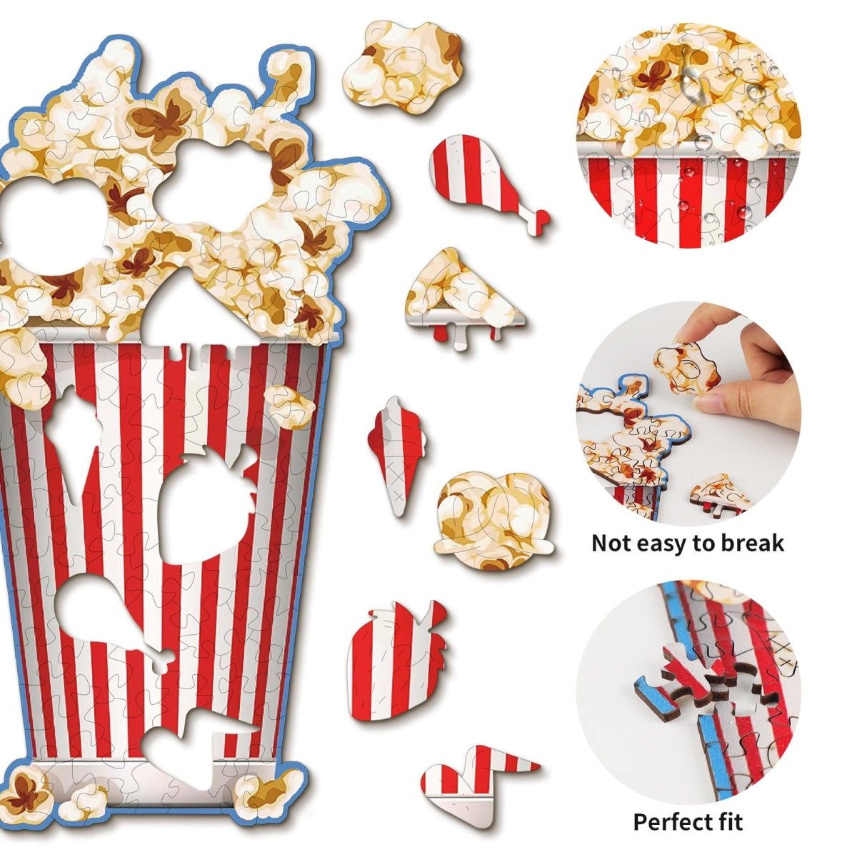 kaayee-wooden-puzzle-popcorn-holzpuzzle-small-110-teile image 2
