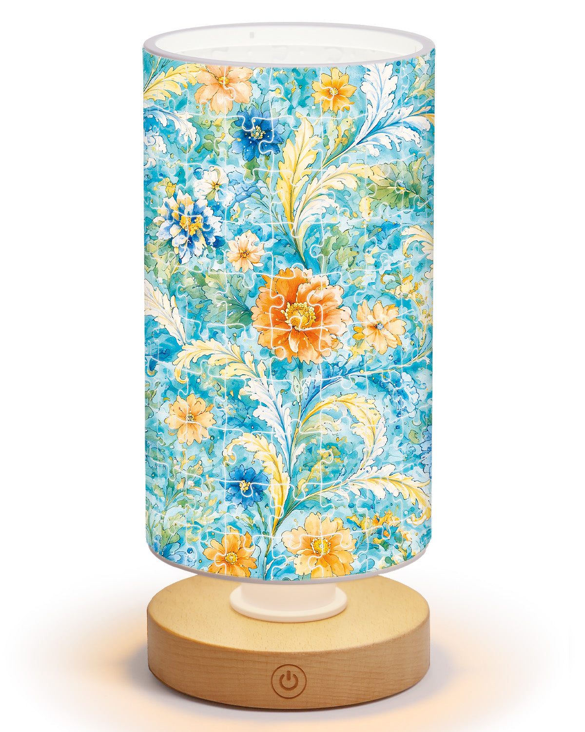 kaayee-night-light-azure-floral-rhapsody-nachtlicht-acryl image 1