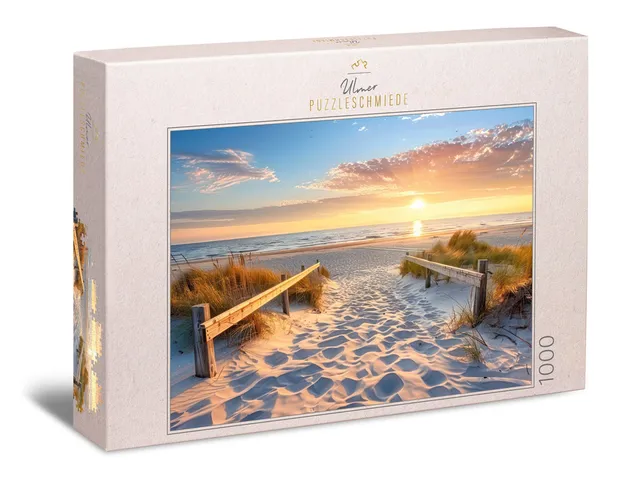 ulmer-puzzleschmiede-day-at-the-sea-puzzle-1000-teile-k-ste image 1