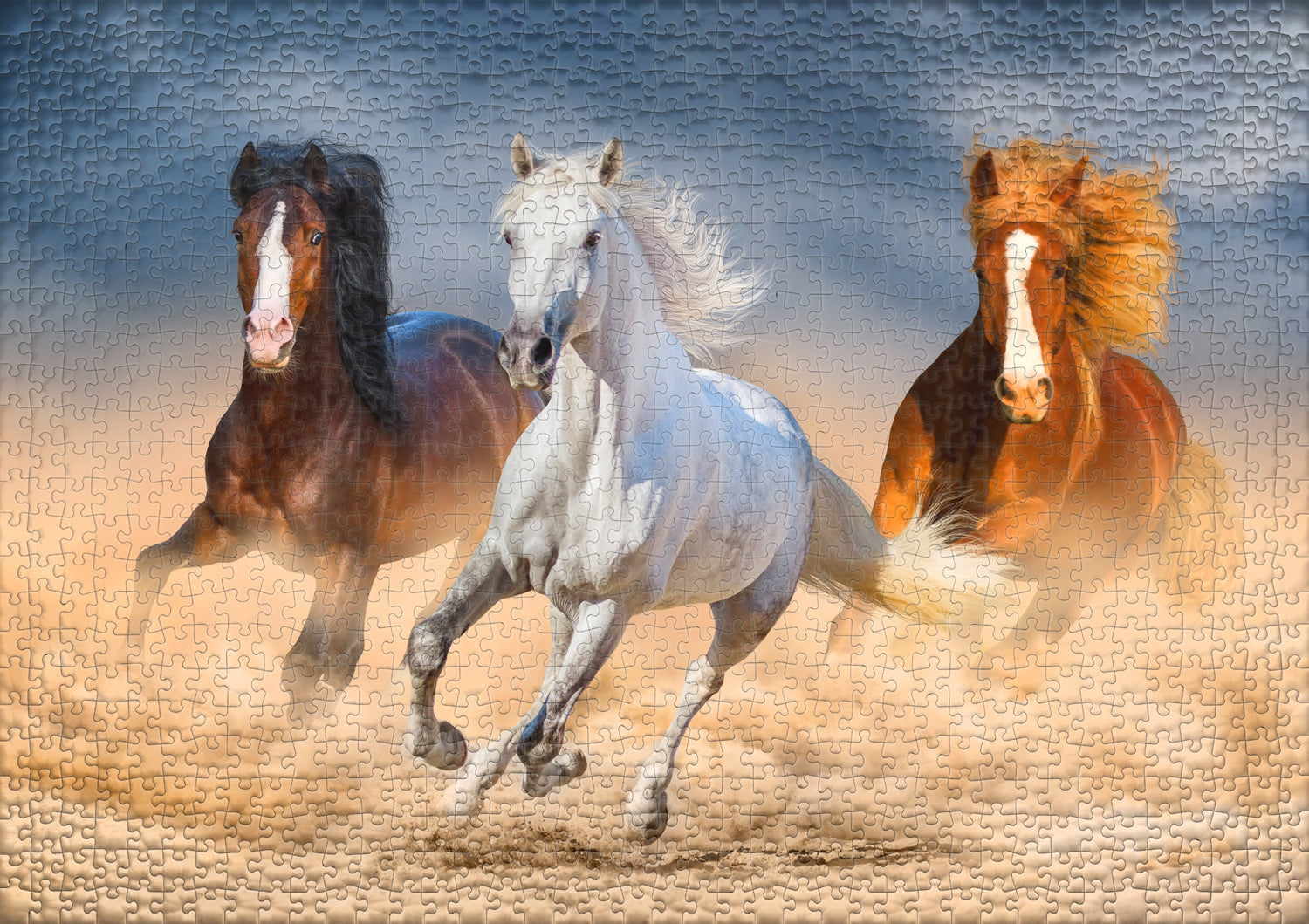 ulmer-puzzleschmiede-puzzle-1000-teile-k-niginnen-der-w-ste-pferde image 2