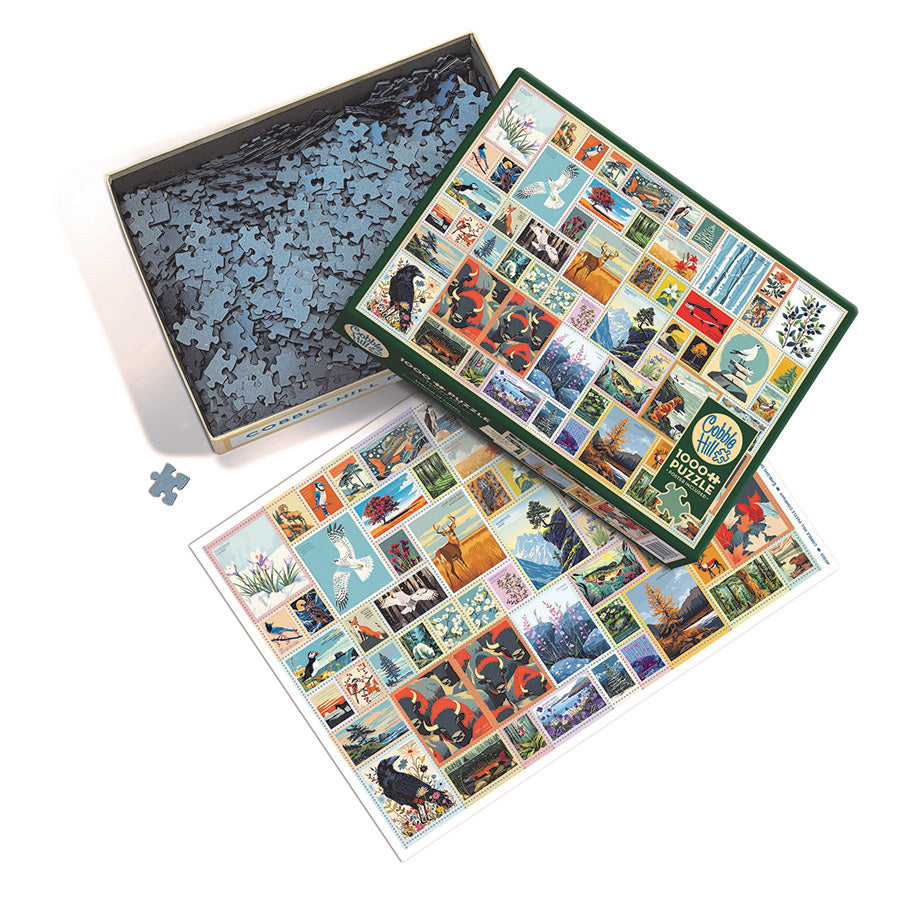 cobble-hill-1000-piece-emblems-of-canada-puzzle-1000-teile-kanada image 3