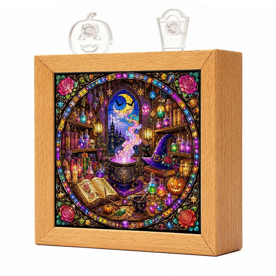 kaayee-night-light-witch-s-alchemy-lab-nachtlicht-fantasy image 1