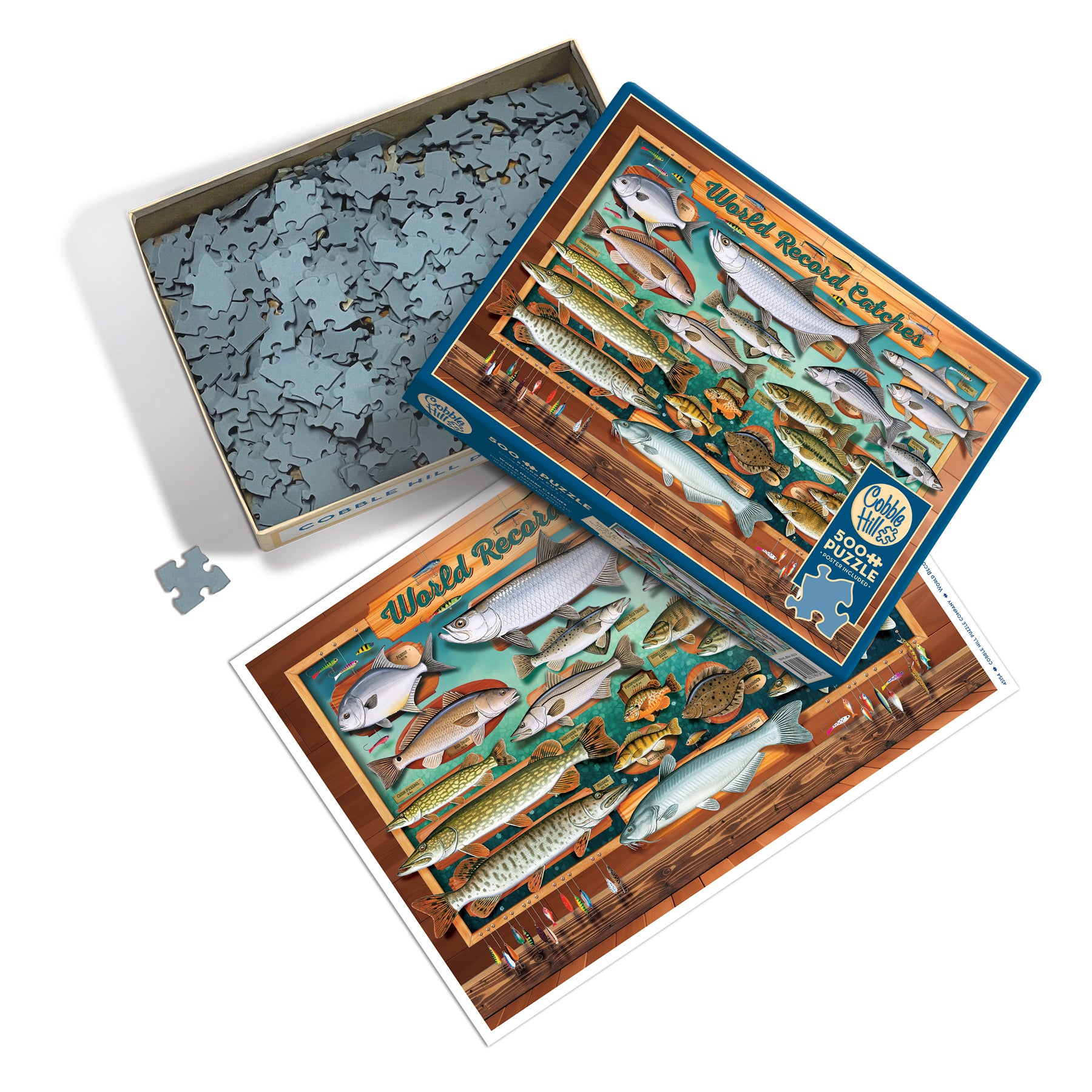 cobble-hill-500-world-record-catches-puzzle-500-teile-fische image 3