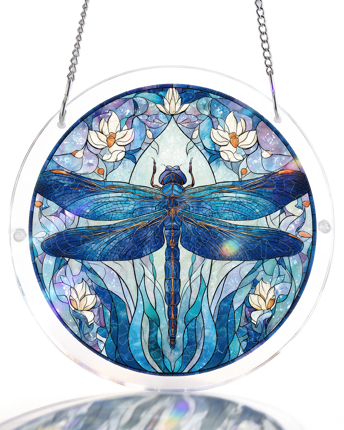 kaayee-suncatcher-puzzle-libelle-acryl-medium-fenster image 1