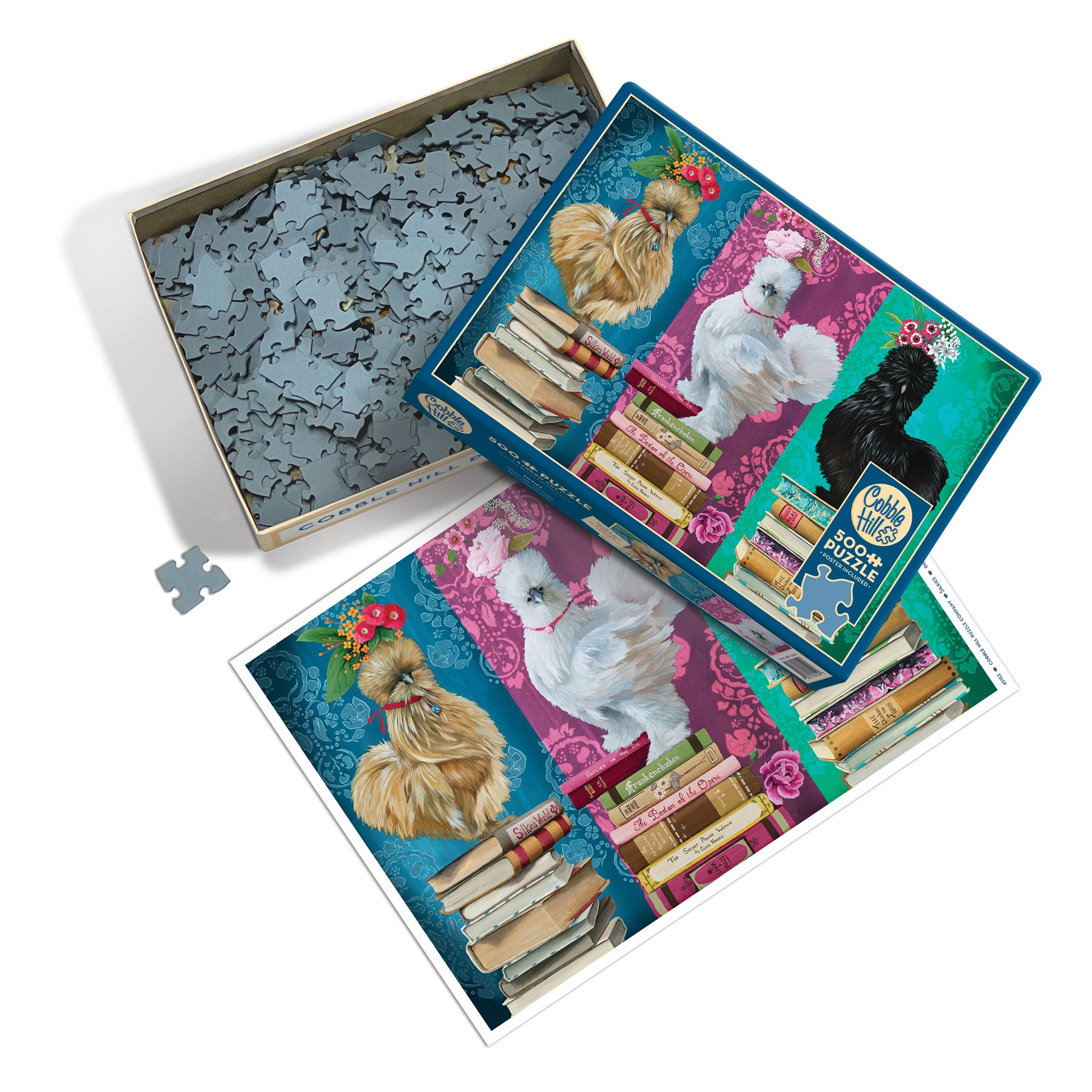 cobble-hill-500-silkies-puzzle-500-teile-h-hner image 3