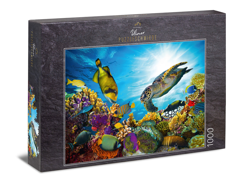ulmer-puzzleschmiede-puzzle-1000-teile-mer-de-couleurs-puzzle-meer image 1