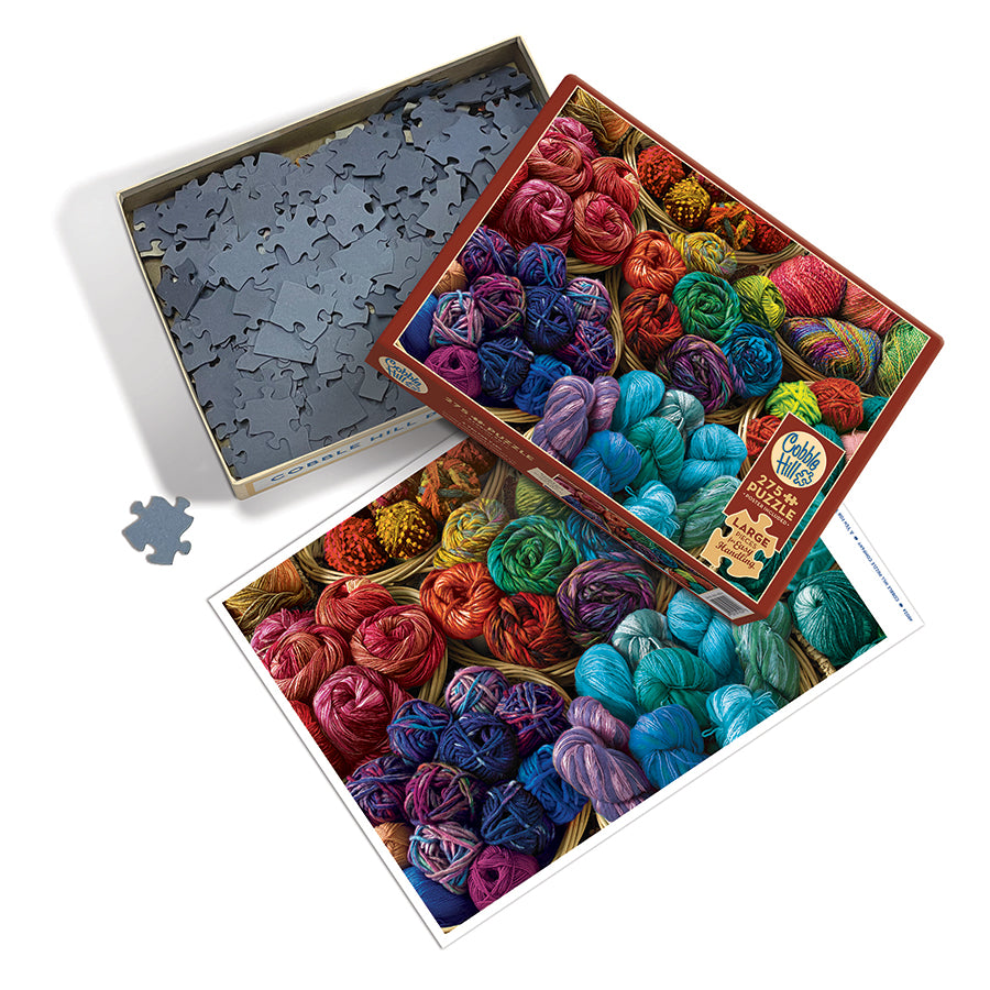 cobble-hill-a-yen-for-yarn-puzzle-275-teile-wolle image 3