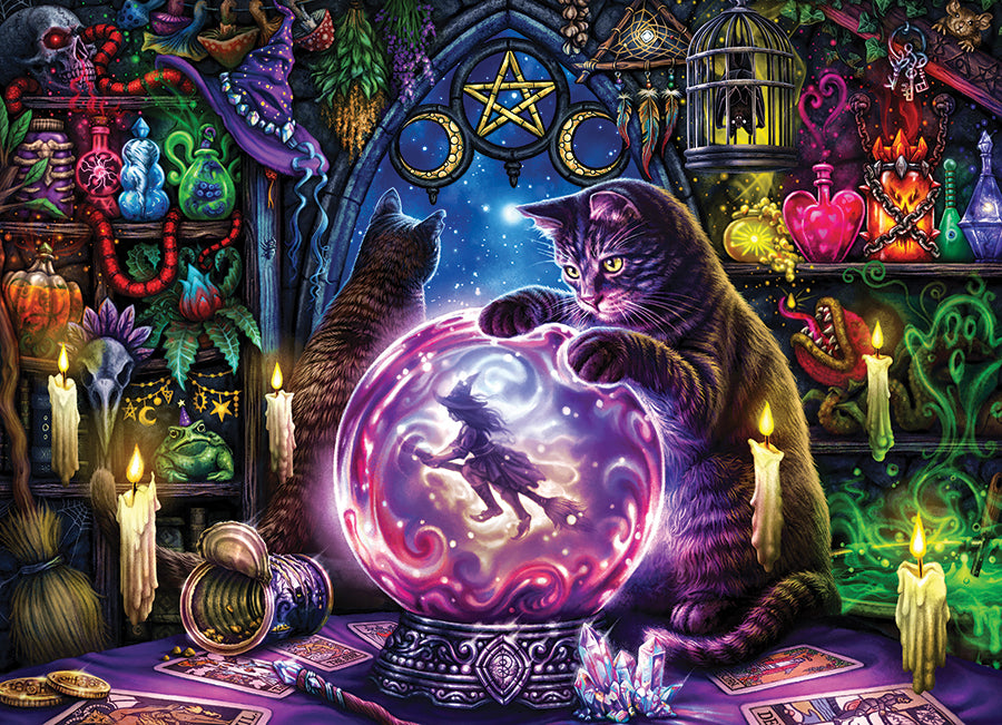 cobble-hill-time-to-feed-the-cats-puzzle-1000-teile-katzen image 2