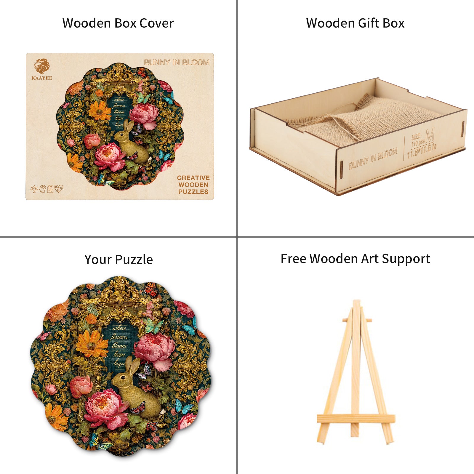 kaayee-bunny-in-bloom-holzpuzzle-medium-fan-favorite image 4