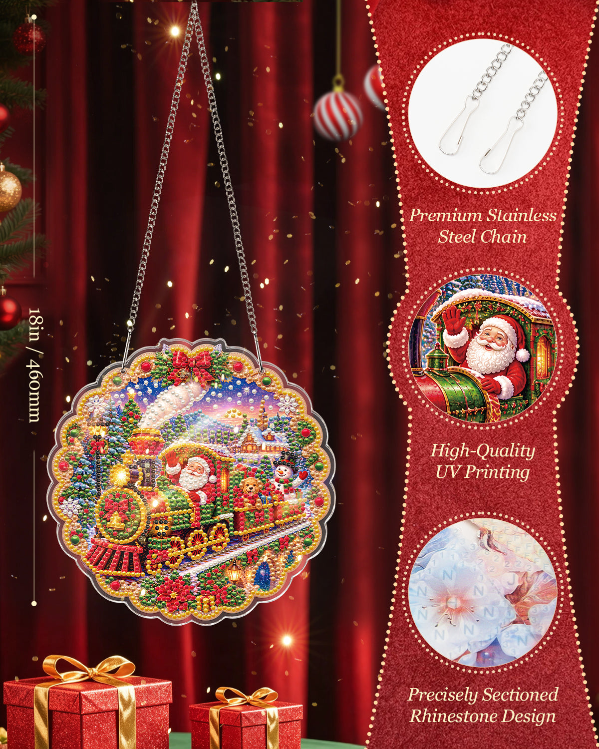 kaayee-suncatcher-puzzle-christmas-train-fensterbild-20-cm image 3
