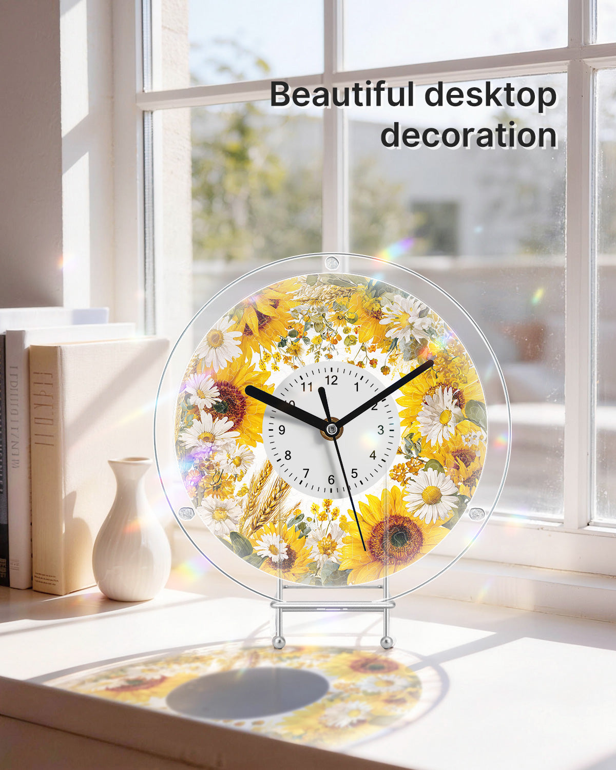 kaayee-sunflower-meadow-puzzle-uhr-acryl-diy-regular image 5