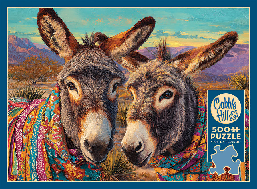 cobble-hill-500-teile-puzzle-dos-burros-esel-w-ste image 5