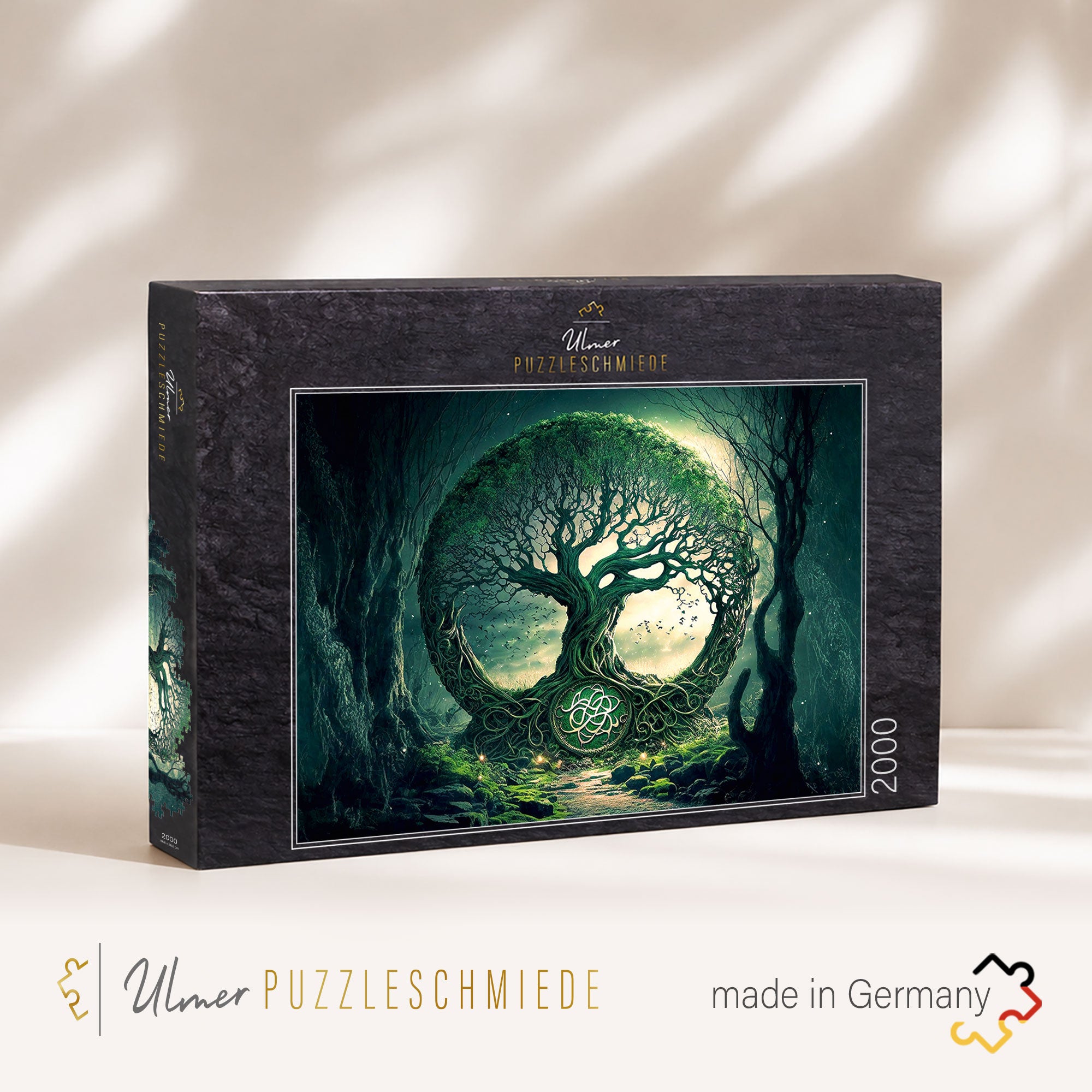 ulmer-puzzleschmiede-alter-wald-puzzle-2000-teile-druiden image 2
