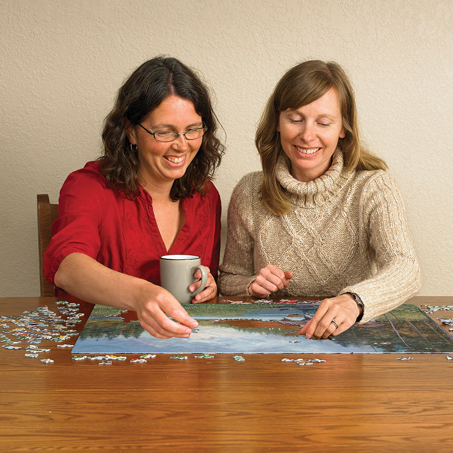 cobble-hill-1000-piece-moose-lake-puzzle-1000-teile-elch image 5