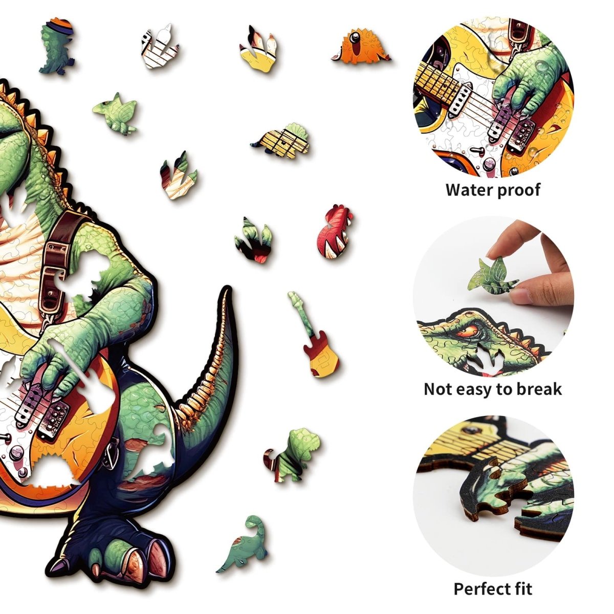 kaayee-wooden-puzzle-rock-t-rex-holzpuzzle-medium image 2