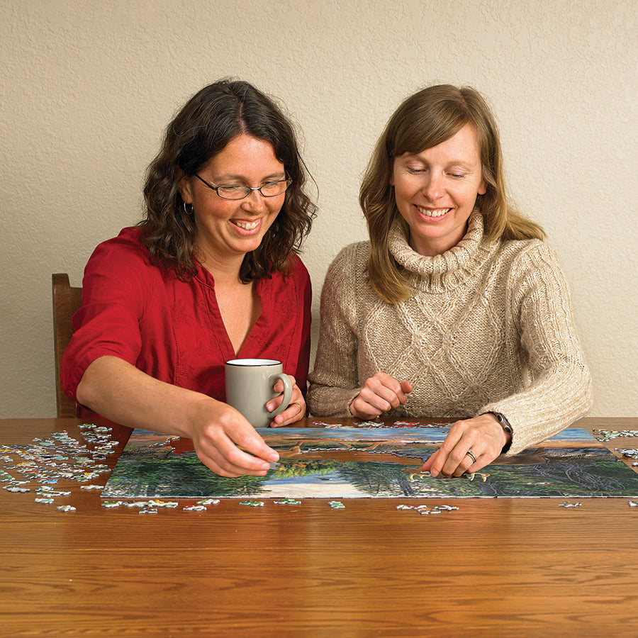 cobble-hill-the-river-s-edge-1000-teile-puzzle-waldtiere image 5