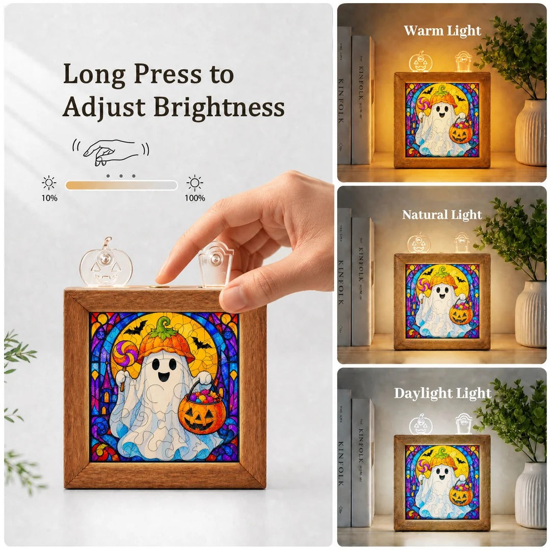 kaayee-night-light-little-ghost-brother-nachtlicht-acryl-gespenst image 8