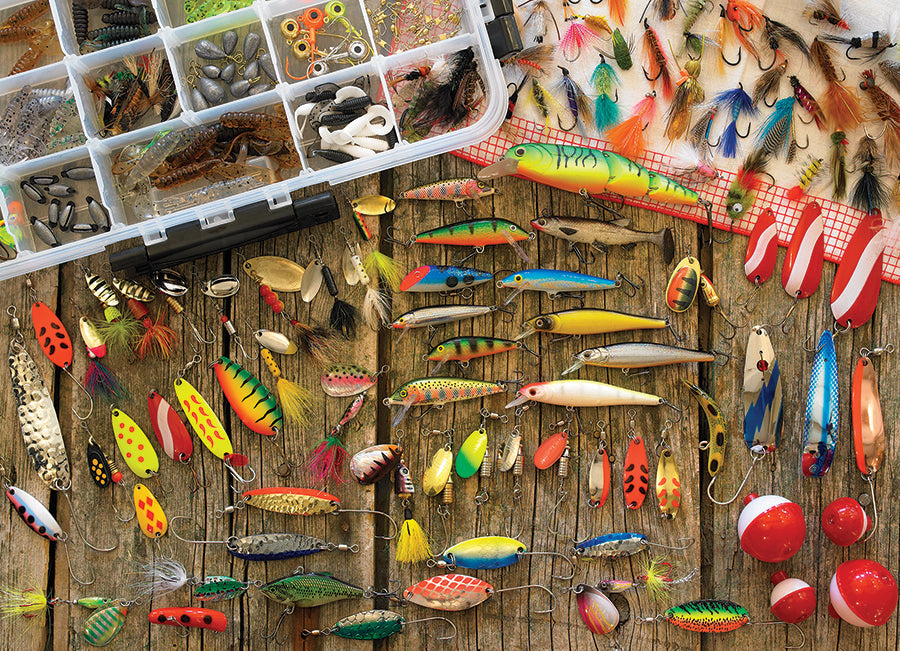 cobble-hill-fishing-lures-1000-teile-puzzle-angeln image 2
