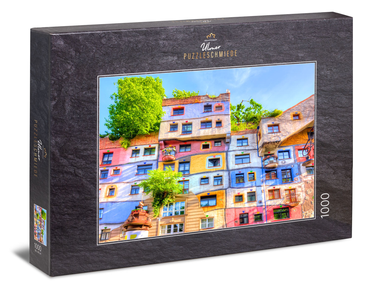 ulmer-puzzleschmiede-hundertwasser-haus-puzzle-1000-teile-wien image 1