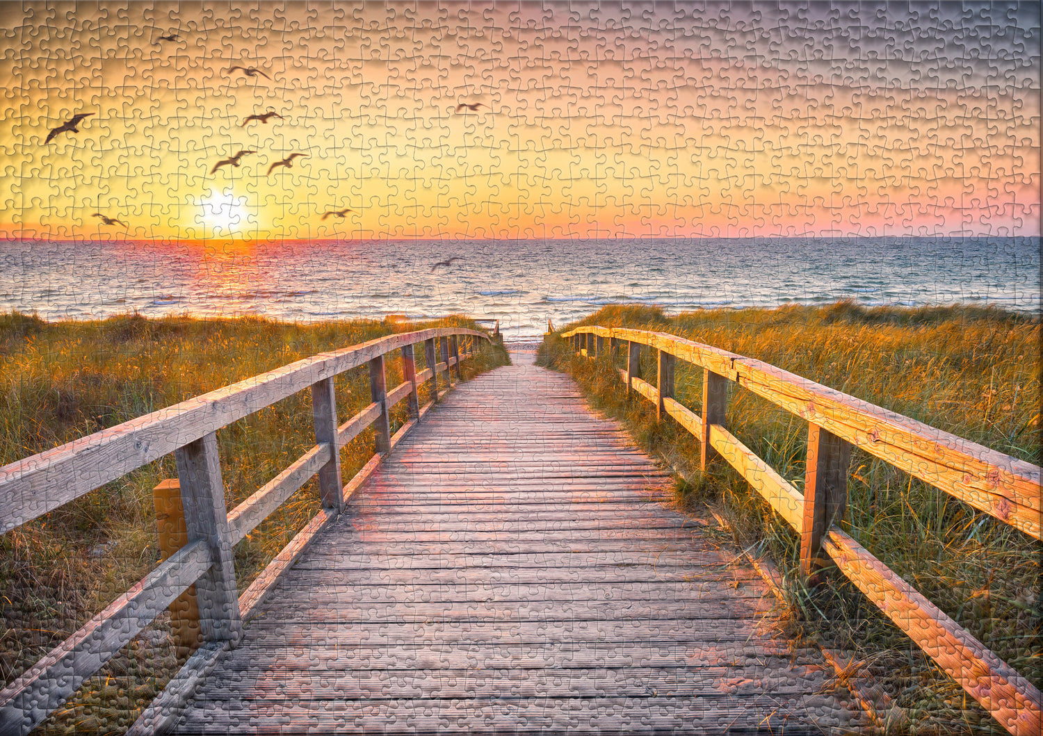 ulmer-puzzleschmiede-sylt-puzzle-2000-teile-abendstunde image 2
