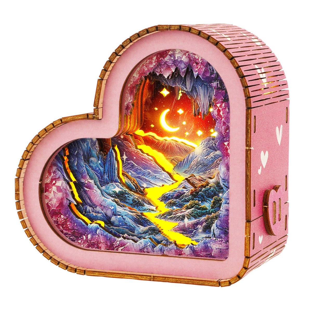 kaayee-night-light-pink-mine-holz-bausatz-nachtlicht-batterie image 1