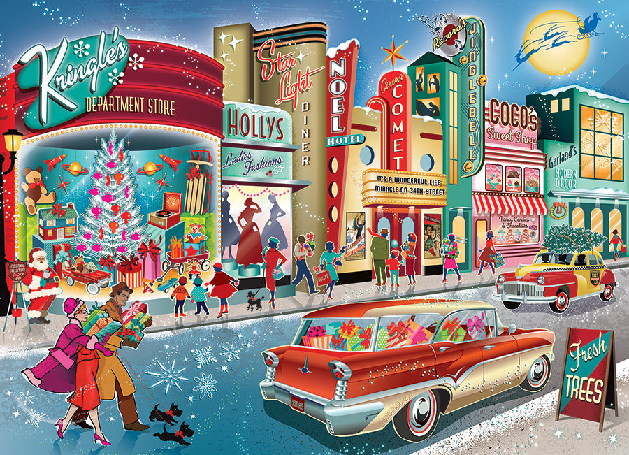 cobble-hill-1000-piece-vintage-main-street-puzzle-weihnachten image 2